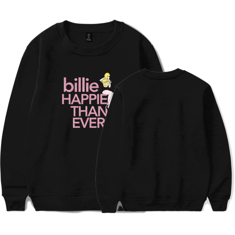 BILLIE EILISH Sweatshirt | FAST and Insured Worldwide Shipping