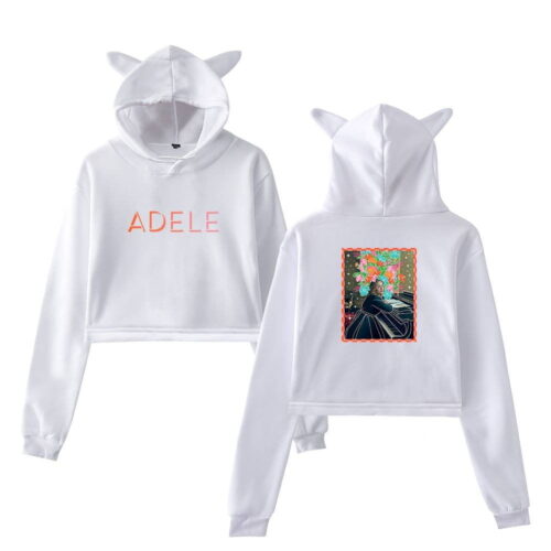 Adele Cropped Hoodie #3