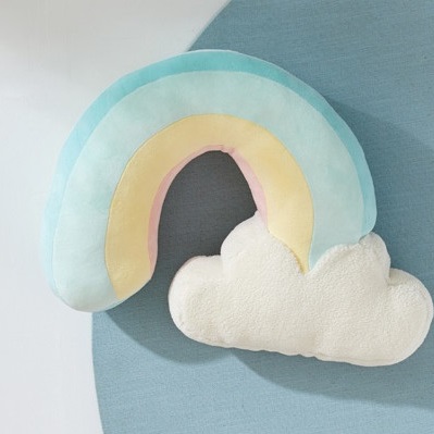 Plush Rainbow Pillow #2 (P52)