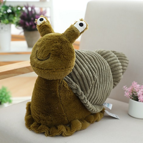 Plush Snail Pillow #1 (P14)