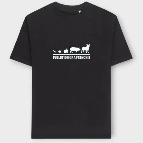 French Bulldog T-Shirt + GIFT #501- Evolution of a frenchie