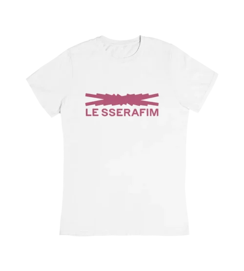 Le Sserafim Le Sserafim Wordmark T-Shirt