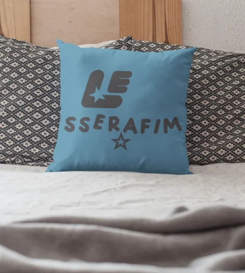 Le Sserafim Logo Pillow Case #1