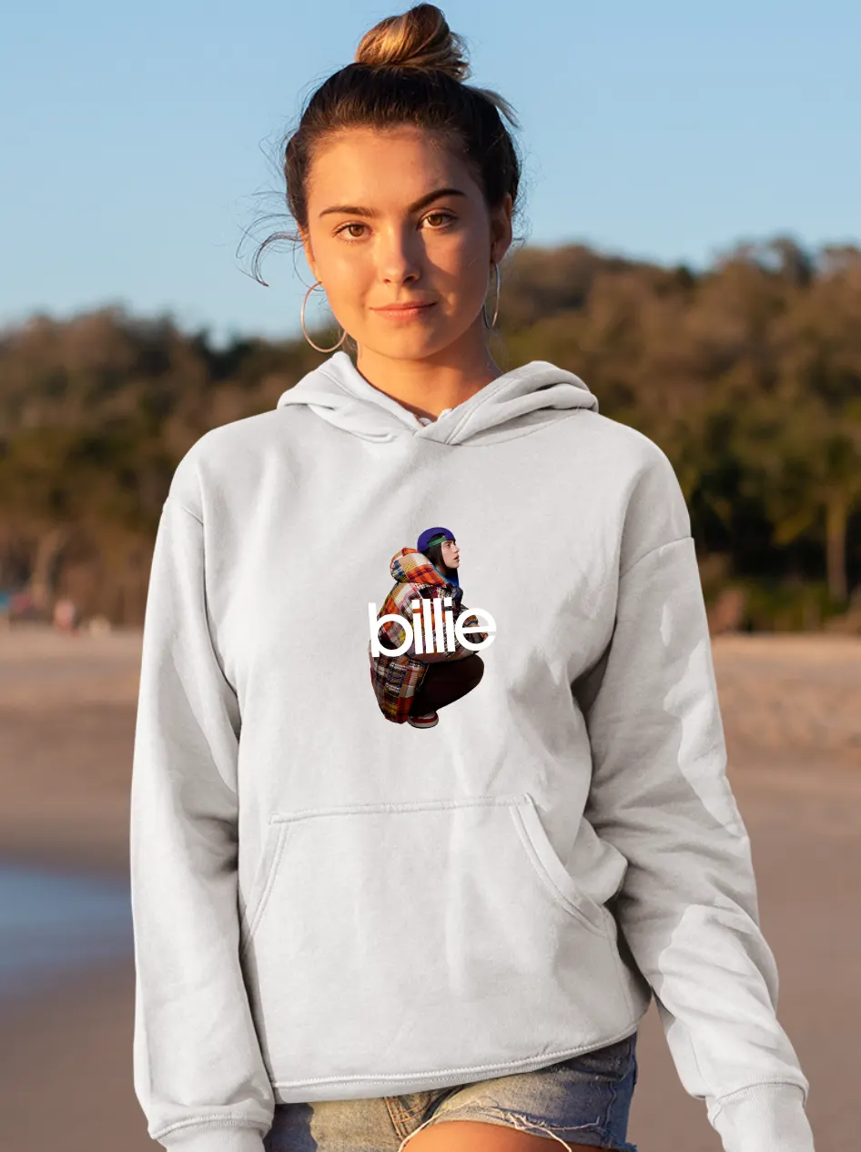 Billie Eilish Anime Portrait Hoodie