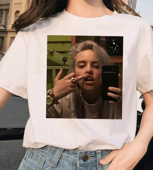 Billie Eilish Mirror Selfie Tee