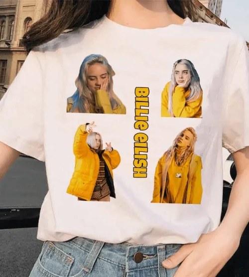 Billie Eilish Photo Collage Tee