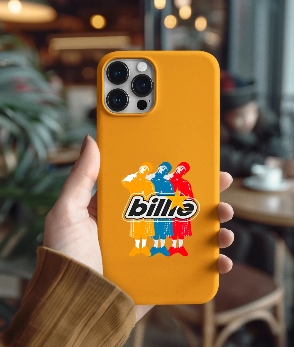Billie Trio Star Phone Case - Image 3