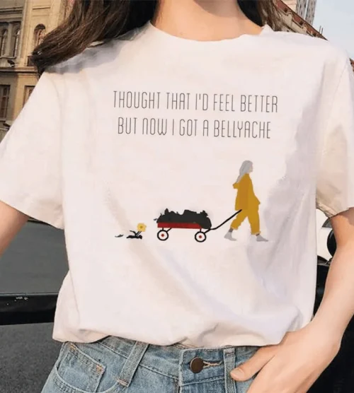 Billie Eilish Yellow Jacket Photo Tee