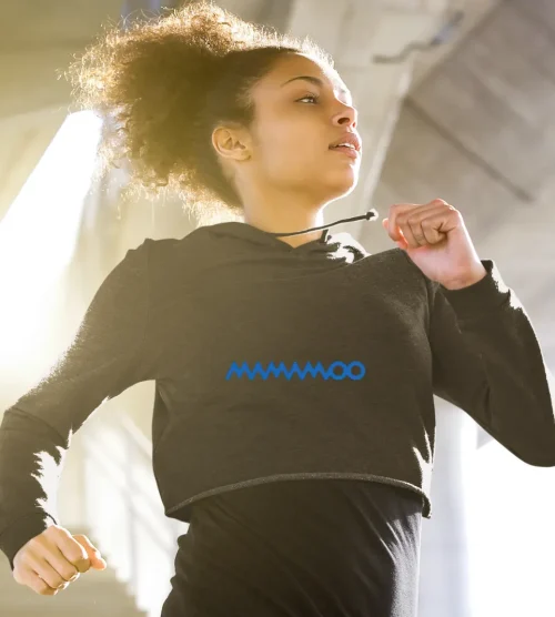 Mamamoo Decalcomanie Cropped Hoodie