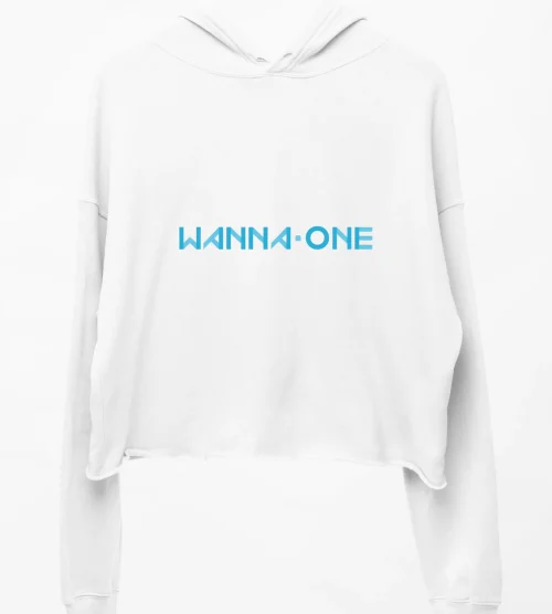 Wanna One Encore Cropped Hoodie