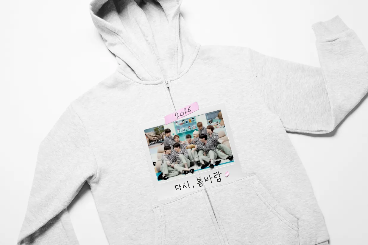 Wanna One Encore Zipper Hoodie - Image 3