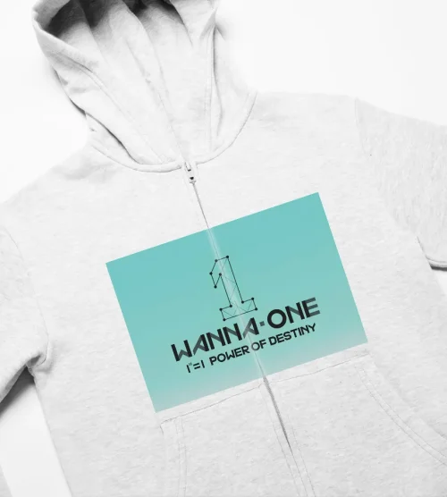 Wanna One Street Zipper Hoodie
